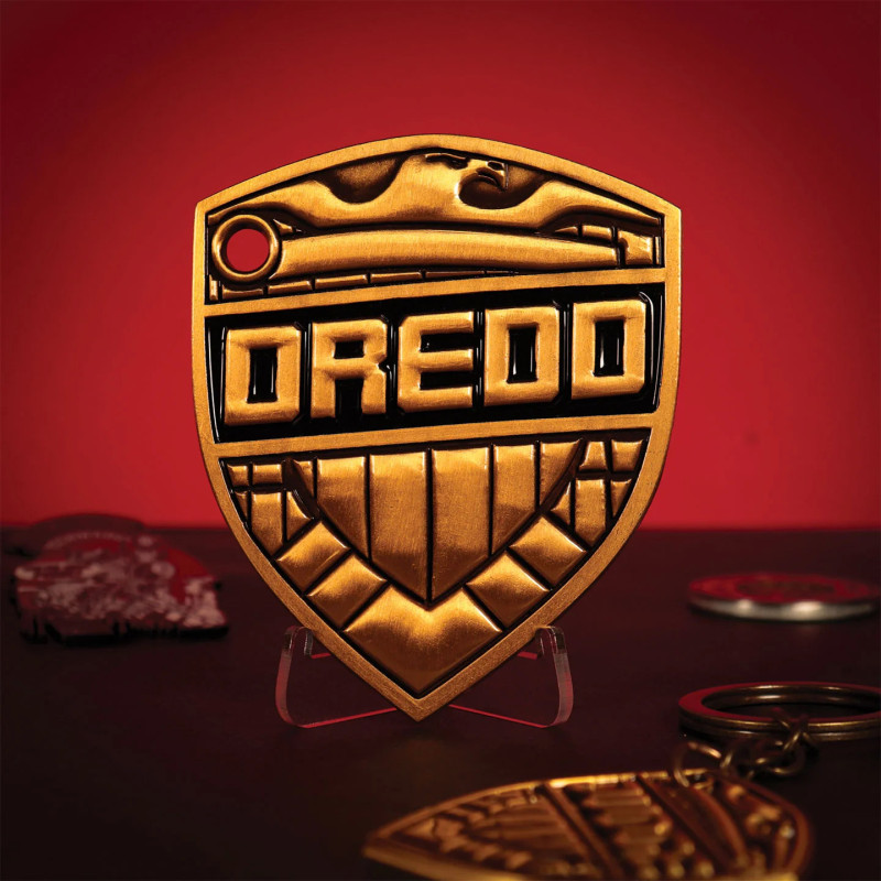 2000 AD – Judge Dredd –  Réplique Badge (5000 exemplaires) – Officiel