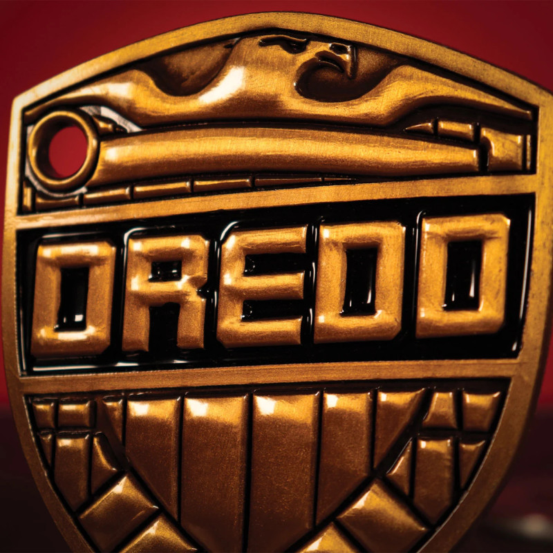 2000 AD – Judge Dredd –  Réplique Badge (5000 exemplaires) – Officiel
