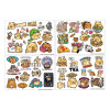 Fuzzballs - Set de stickers tech decals