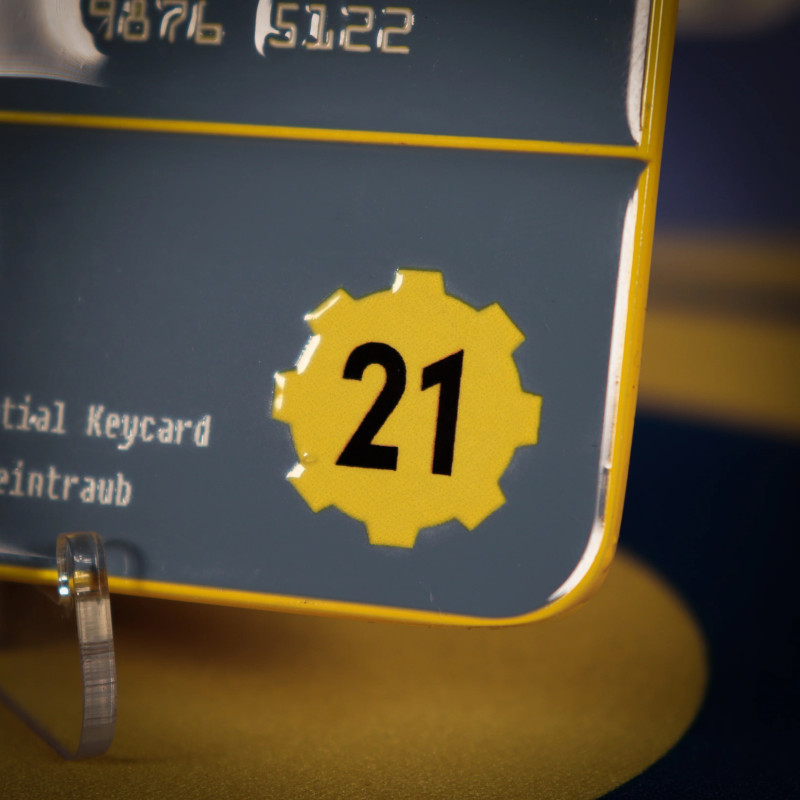 Fallout – CRéplique Vault 21 Security Keycard – Fanattik