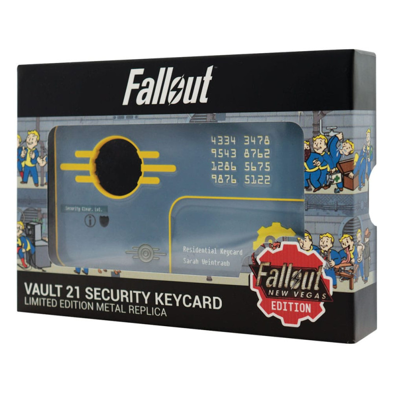 Fallout – CRéplique Vault 21 Security Keycard – Fanattik