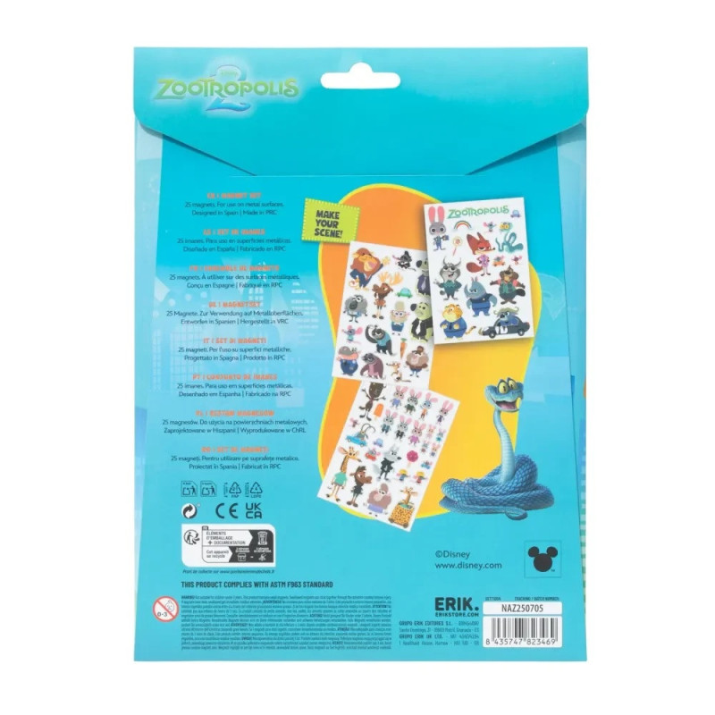Zootopie – Set d’Aimants – Disney