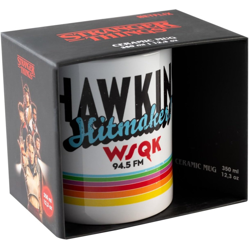 Stranger Things – Mug WSQK – Licence officielle – Netflix