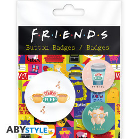Friends – Badges Central Perk & Co – ABYstyle