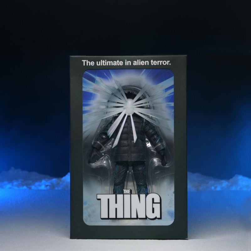The Thing – Figurine LED light-up The Thing Poster Series – NECA