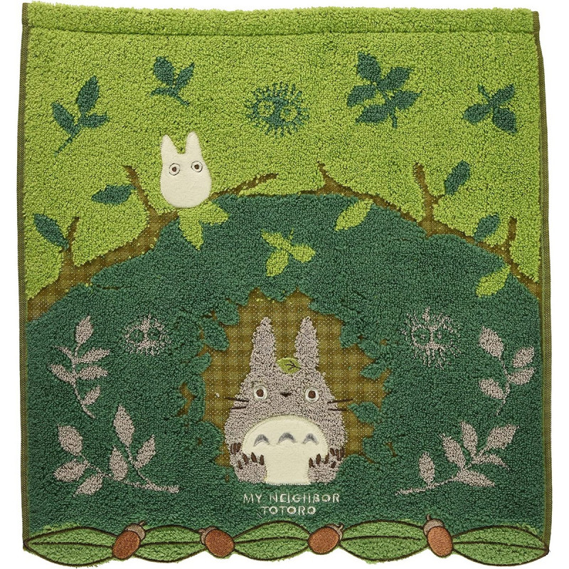 Mon voisin Totoro - Serviette Tunnel de Forêt 34 x 36cm