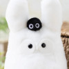 Mon Voisin Totoro – Peluche Beanbag Totoro Blanc avec noir – Sun Arrow