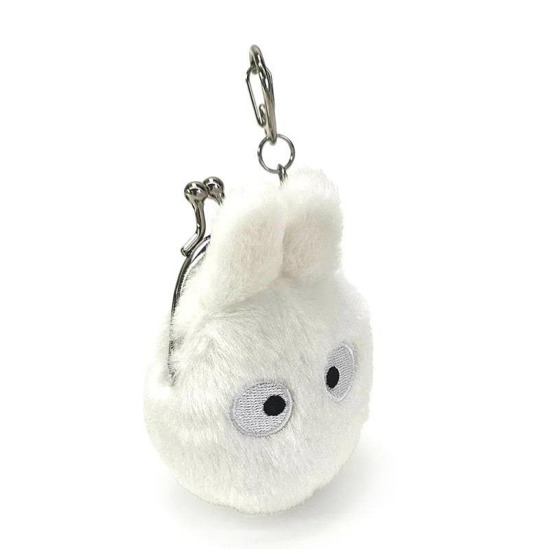 Mini porte-monnaie Totoro blanc – Licence Ghibli