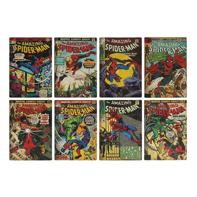Marvel - Set de 8 sous-verres Spider-Man