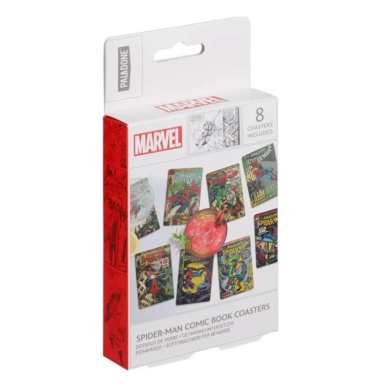 Marvel Spider-Man – 8 sous-verres comics – Paladone