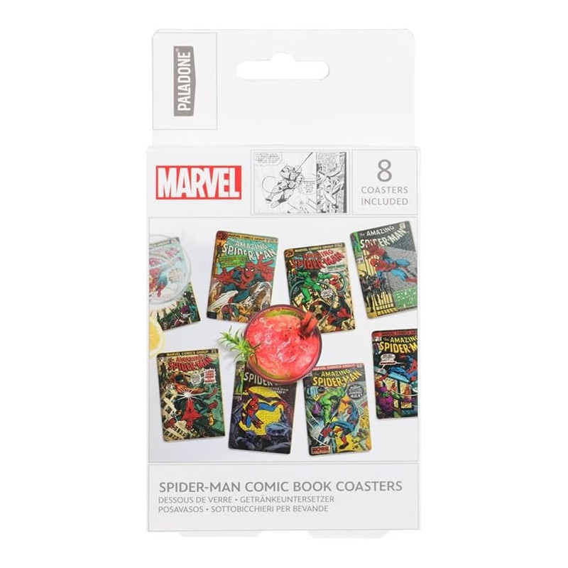 Marvel Spider-Man – 8 sous-verres comics – Paladone