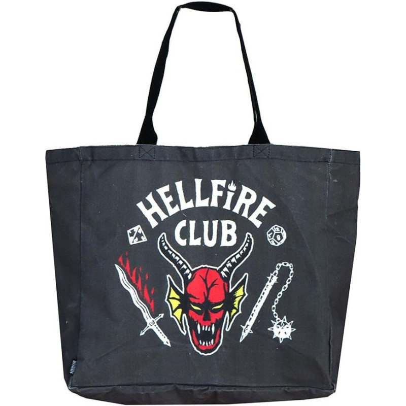Stranger Things - Sac shopping XL Hellfire Club