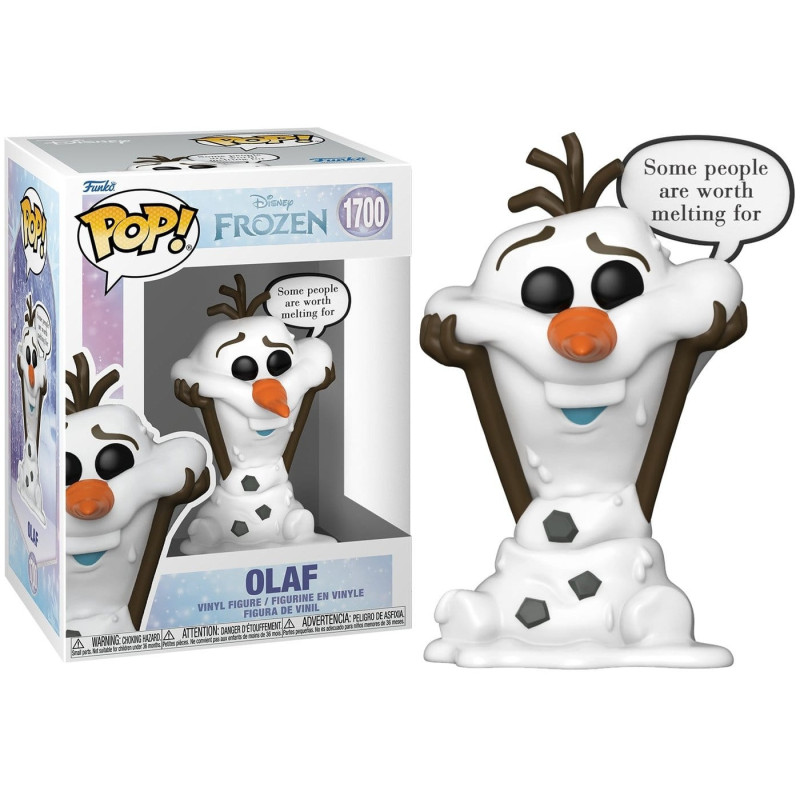 Disney  : Frozen - Pop! Sayings - Olaf (Worth Melting For) n°1700