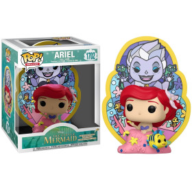 Disney  : The Little Mermaid - Pop! Deluxe - Ariel (Ursula Stained Glass) n°1702