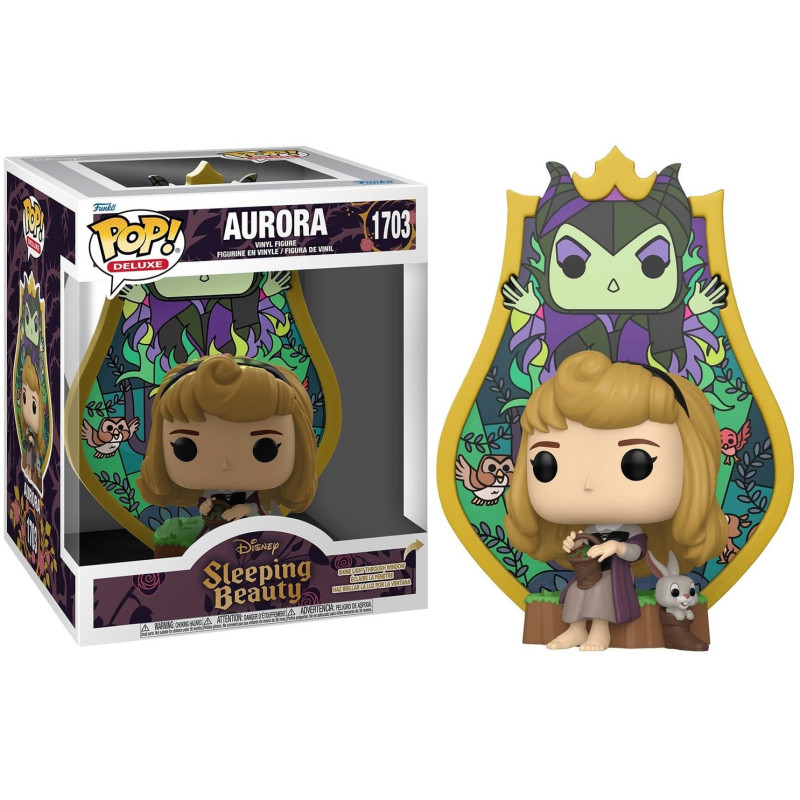 Disney  : Sleeping Beauty - Pop! Deluxe - Aurora (Maleficent Stained Glass) n°1703