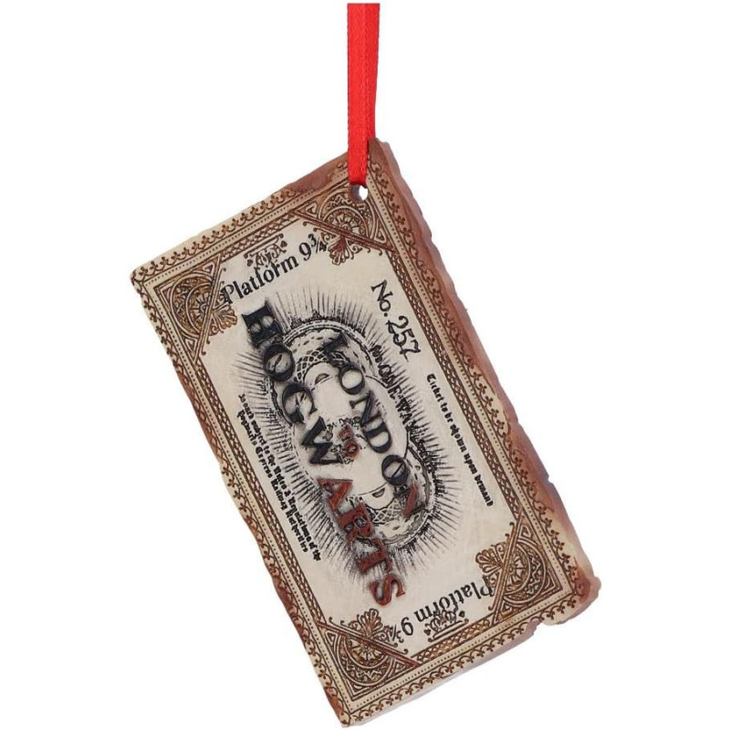 Harry Potter – Ornement Ticket Hogwarts Express – Nemesis Now