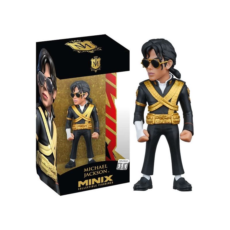 DÉCEMBRE 2025 : Michael Jackson - Figurine 12 cm Minix Michael Jackson 10K