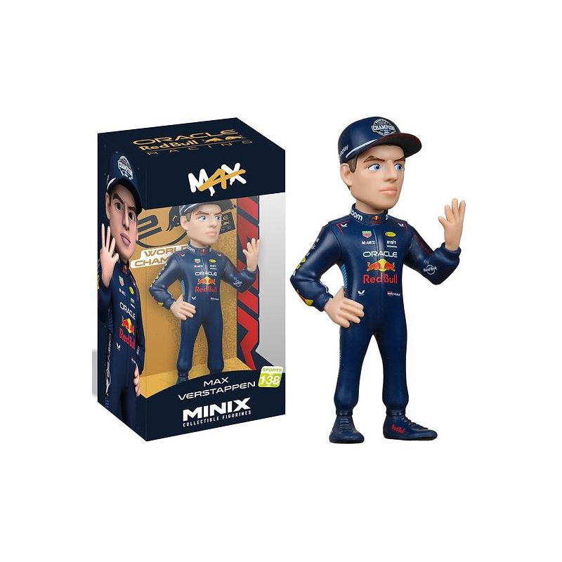 FIN 2025 : Formule 1 - Figurine 12 cm Minix Max Verstappen