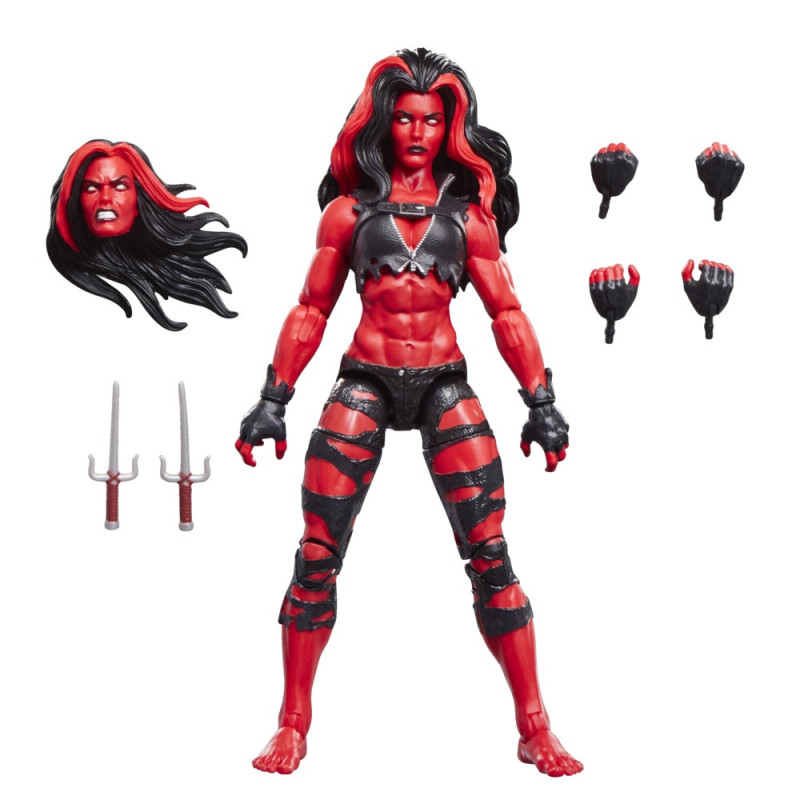 Marvel – Red She-Hulk 15 cm – Legends Hasbro