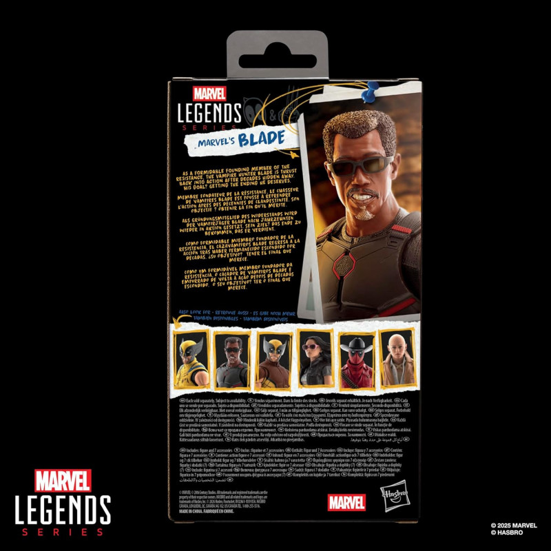 Marvel Legends – Figurine Blade – Hasbro Deadpool & Wolverine