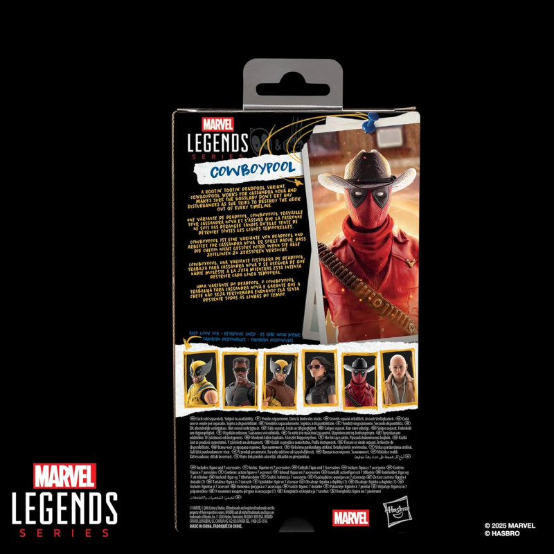 Marvel Legends – Figurine Cowboypool – Hasbro Deadpool & Wolverine