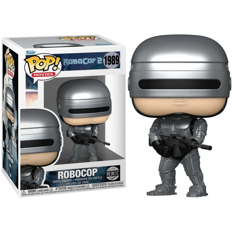 Robocop - Pop! - Robocop (Metallic) n°1989