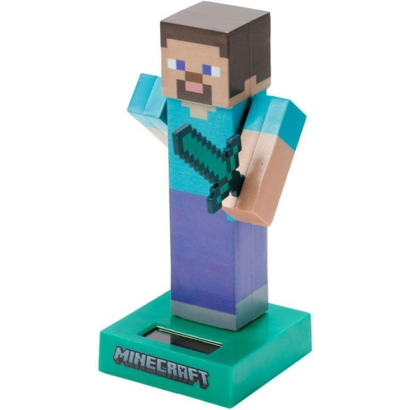 Minecraft – Figurine Solaire Steve – Puckator