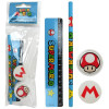 Super Mario - Set de papeterie 4 pièces