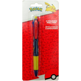 Pokémon - Stylo bille 4 couleurs Starters