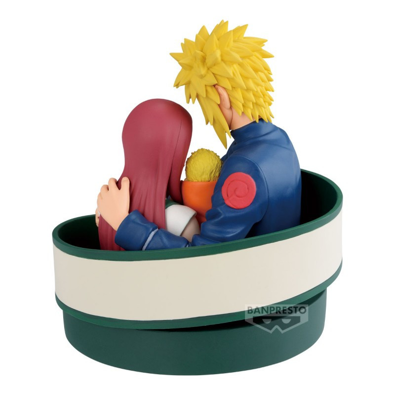 Naruto Shippuden – Figurine Minato, Kushina & Naruto – Banpresto