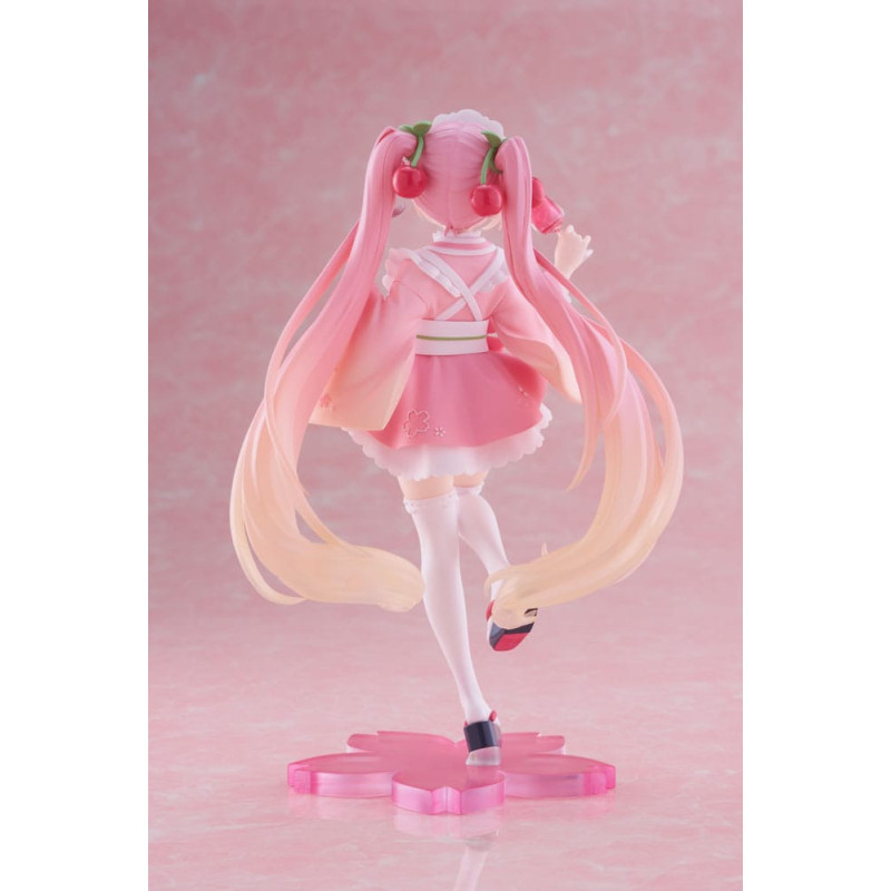 Vocaloid – Figurine Newley Written Sakura Miku Japanese Cafe – Taito