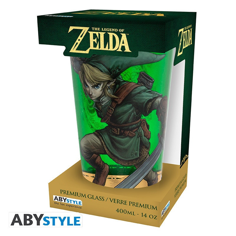 Verre XXL Premium 400 ml Link – Licence Zelda AbyStyle
