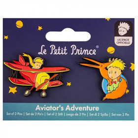 Le Petit Prince - Set 2 pin’s L’aventure de l’aviateur