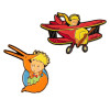 Le Petit Prince – Set 2 pin’s L’aventure de l’aviateur
