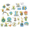 Le Petit Prince - Set 27 Stickers Cosmique