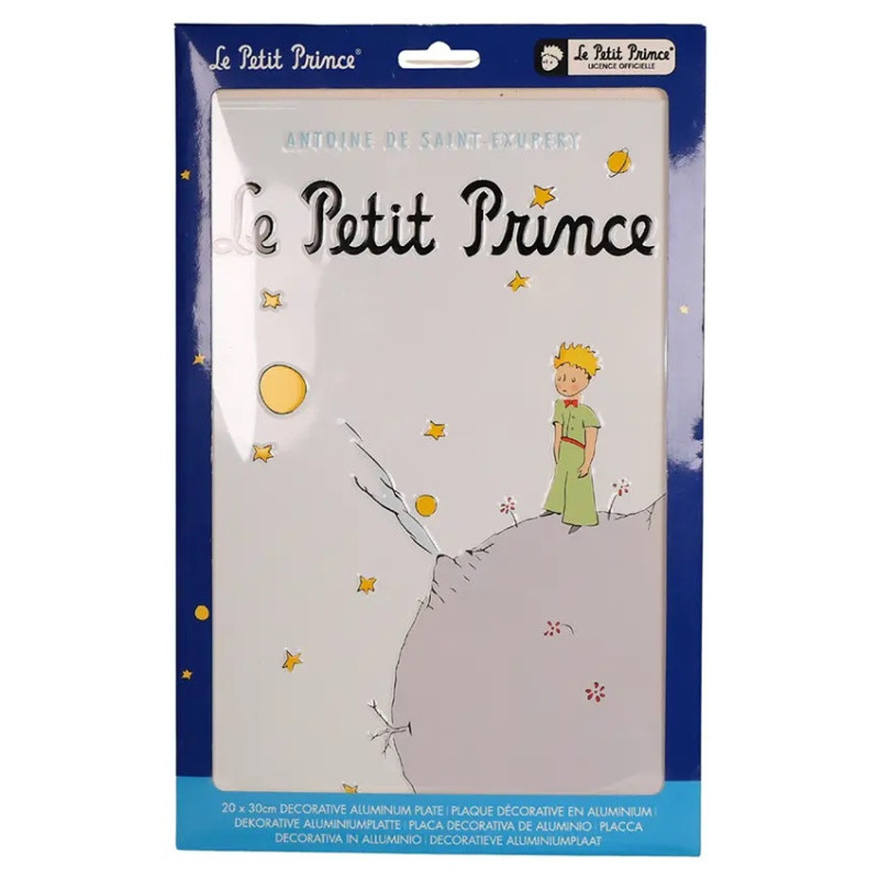 Le Petit Prince – Plaque Aluminium – Licence Officielle