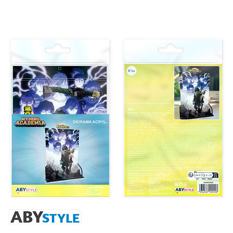 Diorama Acrylique Deku & All Might – My Hero Academia – ABYstyle