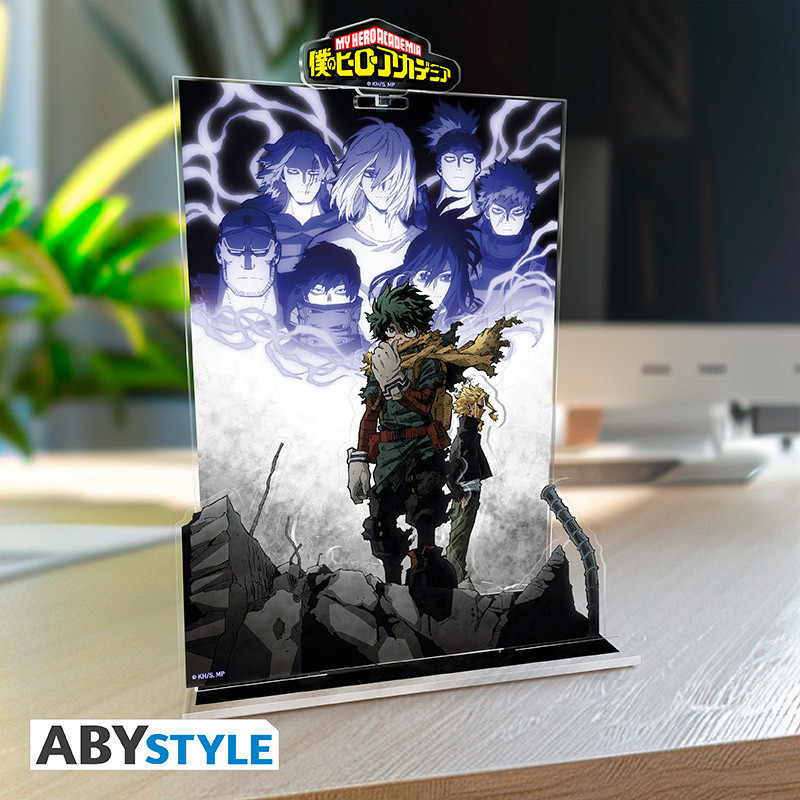 Diorama Acrylique Deku & All Might – My Hero Academia – ABYstyle