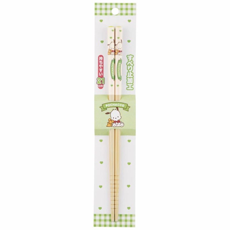 Baguettes en bambou 21 cm : Pochacco – Sanrio Officiel