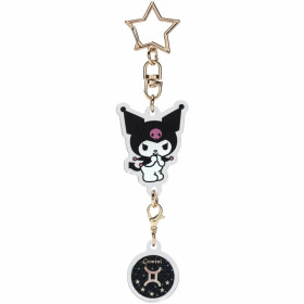Sanrio - Porte-clés étoile symbole astrologique Gémeaux - Kuromi