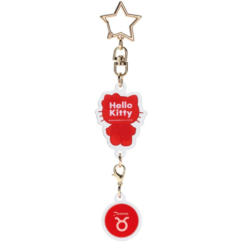 Porte-clés étoile symbole astrologique Taureau : Hello Kitty– Sanrio