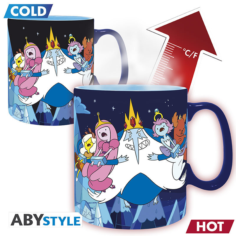 Adventure Time - Mug thermo-réactif Le roi des glaces