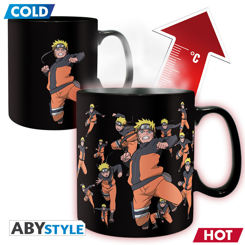 Naruto Shippuden - Mug thermo-réactif Multiclonage