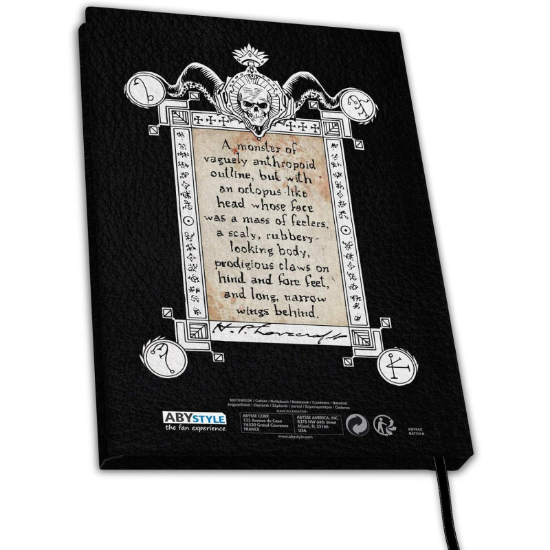Cthulhu – Cahier Necronomicon A5 – ABYstyle