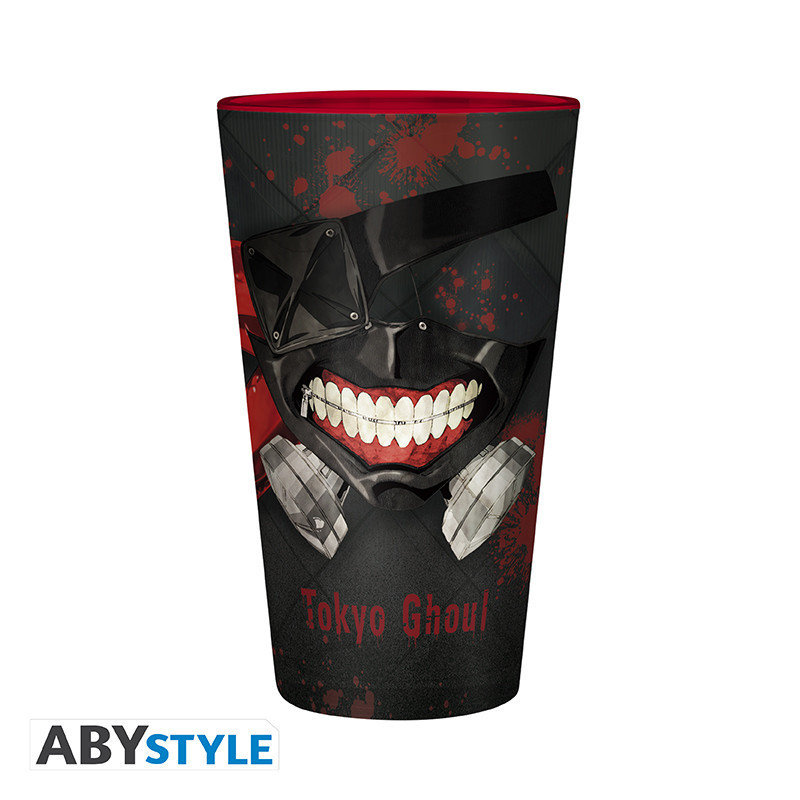 Tokyo Ghoul – Verre 400 ml Ken Kaneki & Masque – ABYstyle 40cl