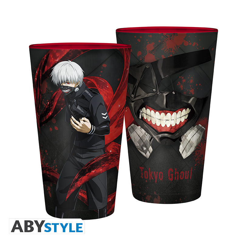Tokyo Ghoul – Verre 400 ml Ken Kaneki & Masque – ABYstyle 40cl