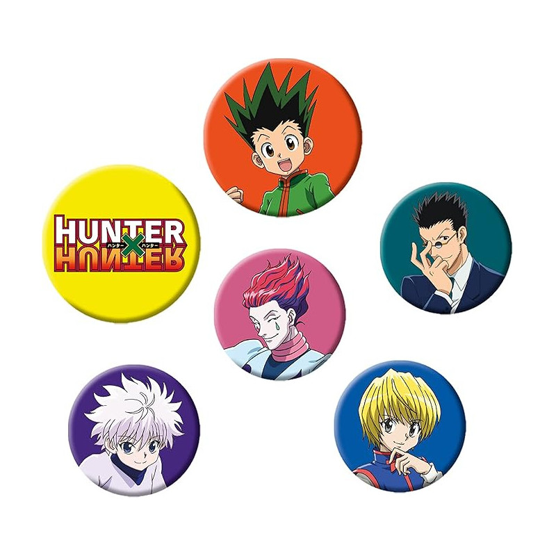 Hunter X Hunter - Set de 6 Badges Personnages