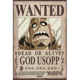 One Piece - poster Wanted Usopp Wano (52 x 38 cm)