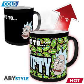 Rick & Morty - Mug Thermo-réactif Get Schwifty