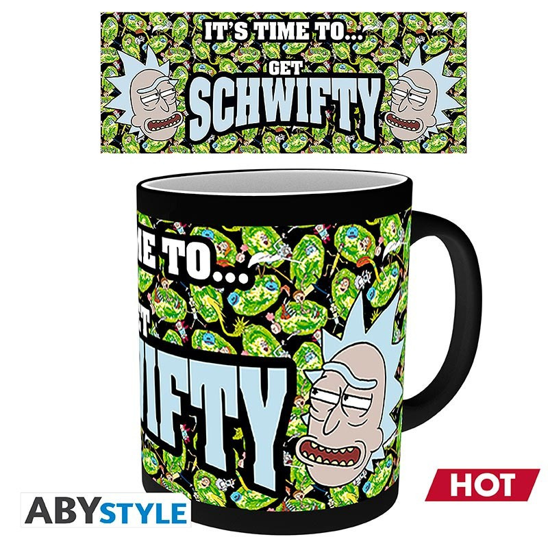 Rick and Morty Mug Thermo-réactif Get Schwifty – ABYstyle